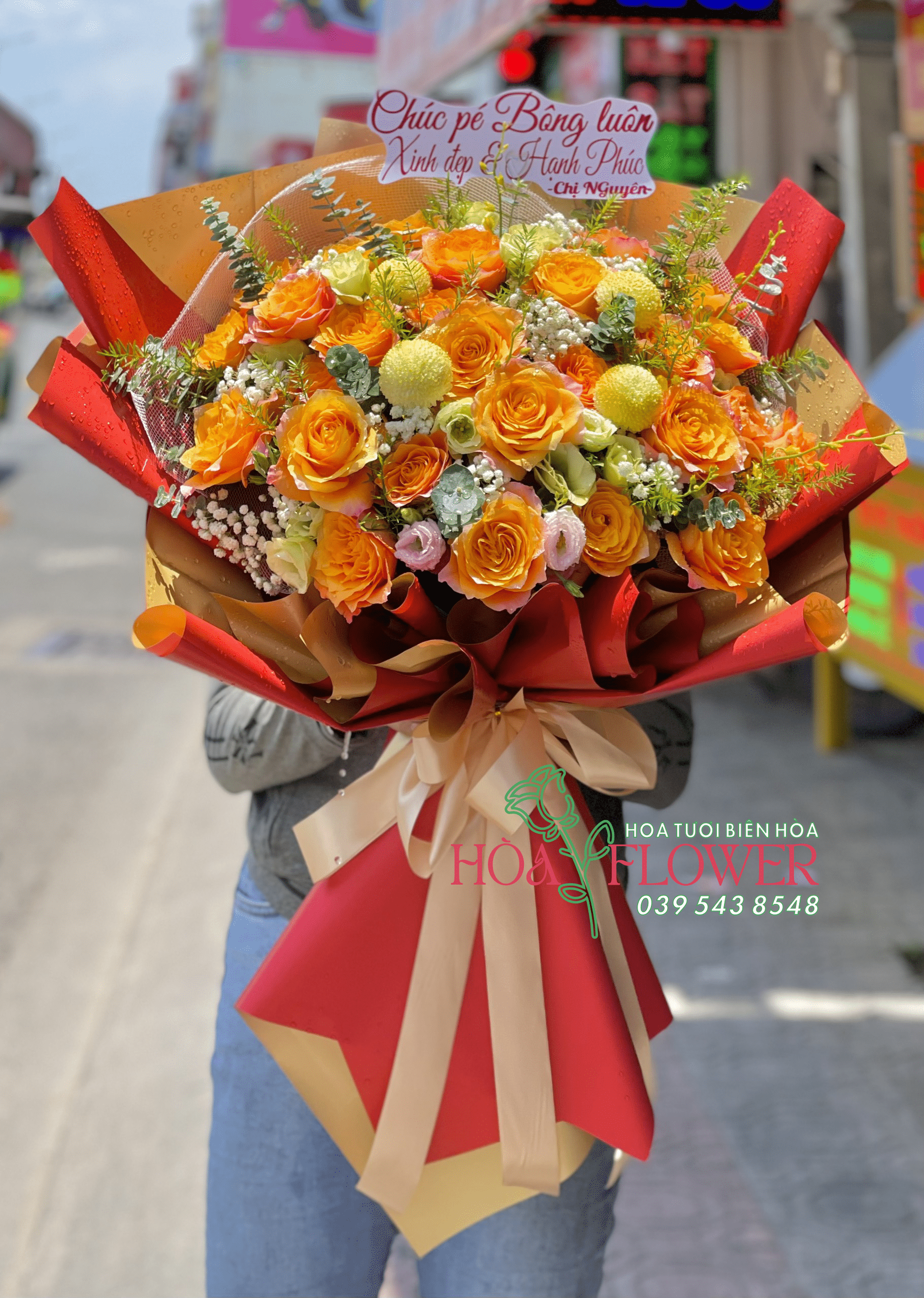 hoa tươi biên hòa, khánh hòa flower, bó hoa tươi, bó hoa sinh nhật