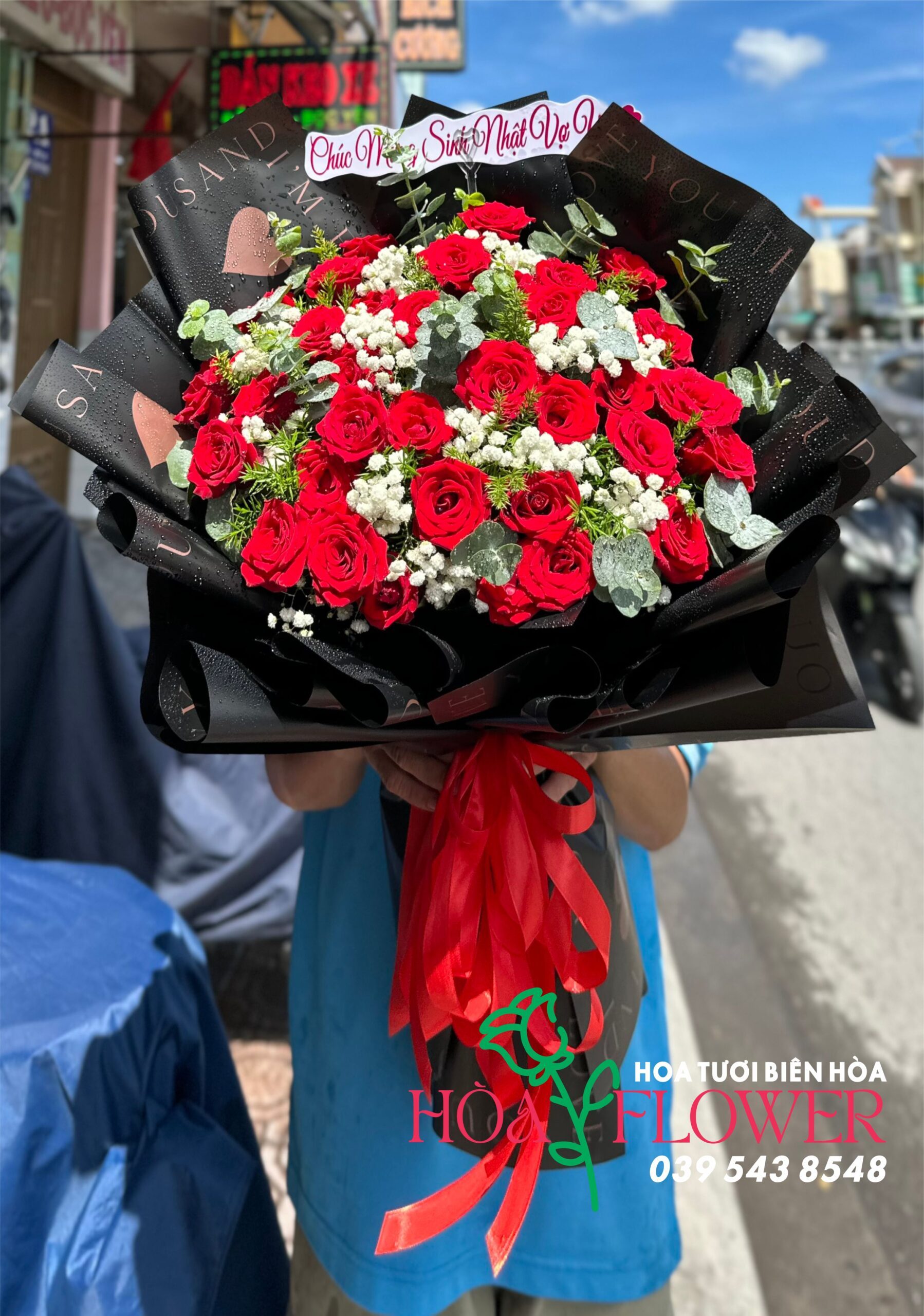 hoa tươi biên hòa, khánh hòa flower, bó hoa tươi, bó hoa sinh nhật, 20/10