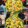 hoa hồng, lan thái, kệ hoa viếng, kệ hoa chia buồn, khánh hòa flower, hoa tươi, biên hòa
