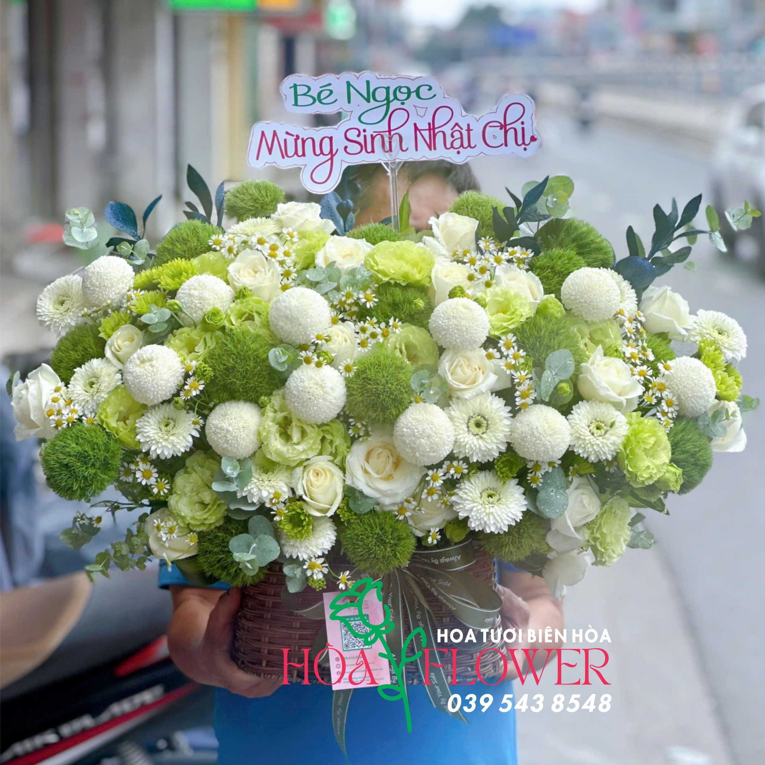 Giỏ Hoa Sinh Nhật Tặng Người Thân