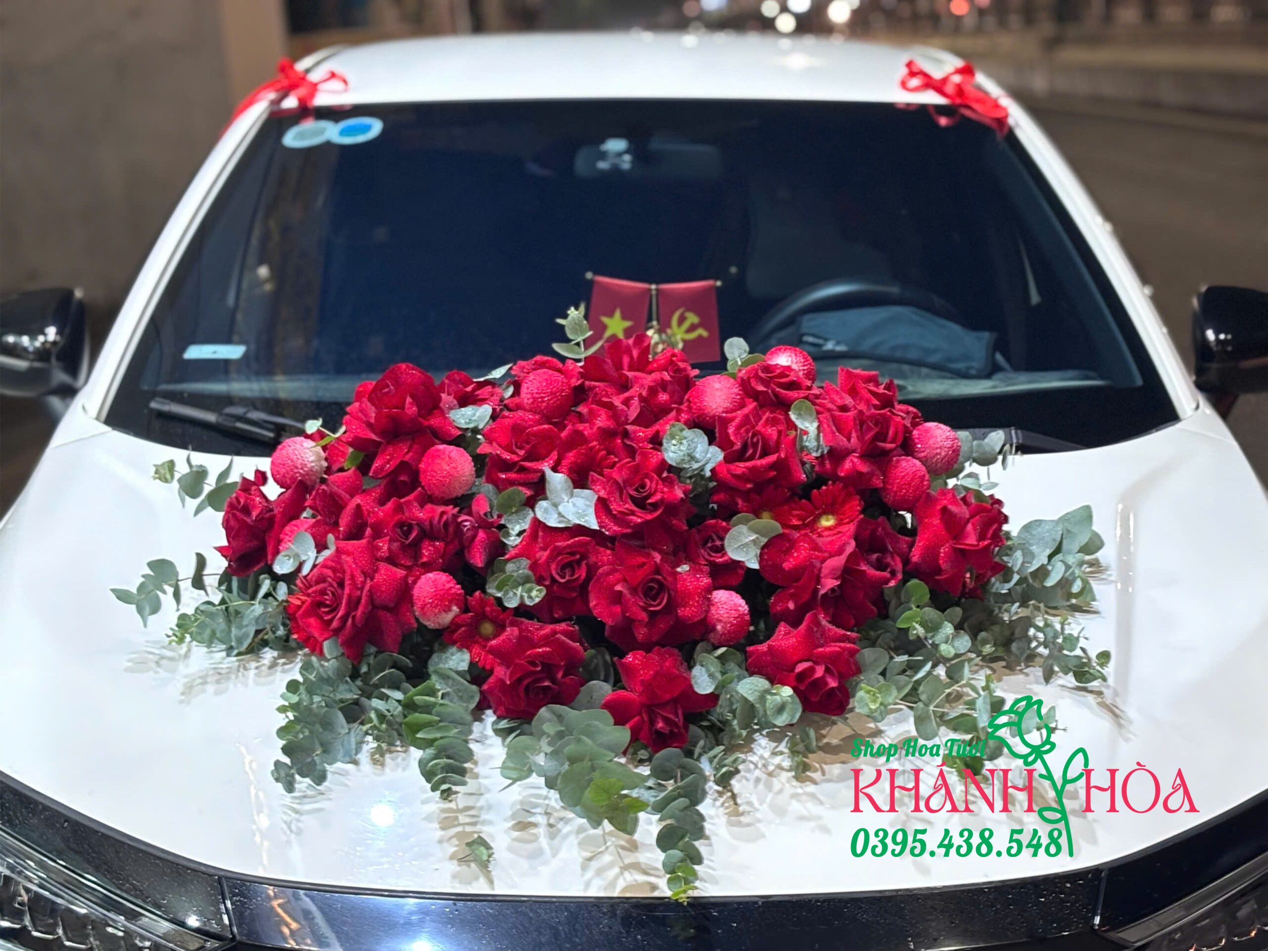 Xe hoa cưới Red Roses
